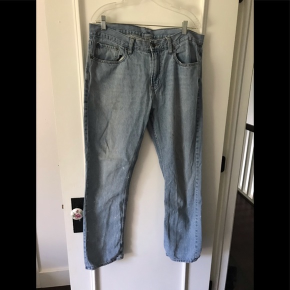 Old Navy Boyfriend Blue Jeans Naturally Distressed - Picture 16 of 16